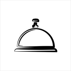 Hotel Bell Icon, Reception Bell
