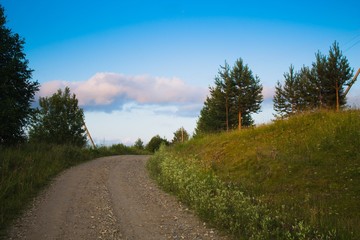 Деревенская дорога