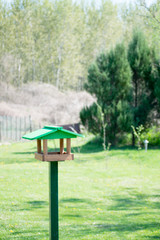 birdhouse in the park