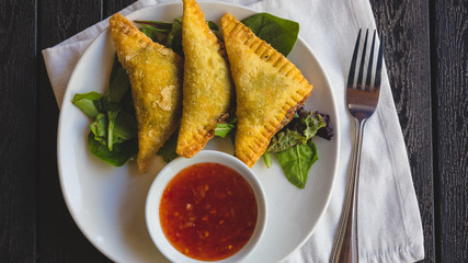 Fried Crab Filled Wontons