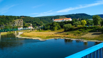 Fototapeta na wymiar Děčín, Czech republic