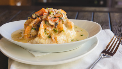 Southern Dish - Shrimp and Grits
