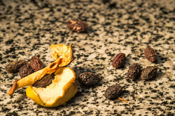dried fruit for compote in the kitchen at home1