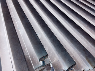 A picture of stainless steel rod