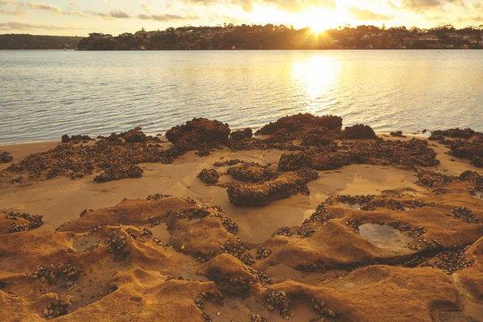 View of Darook Park during sunset, Australia