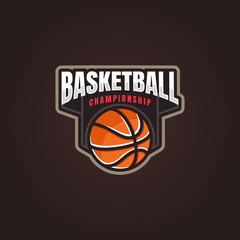 Basketball Logo, American Logo Sport