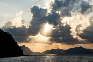 Atardecer en El Nido