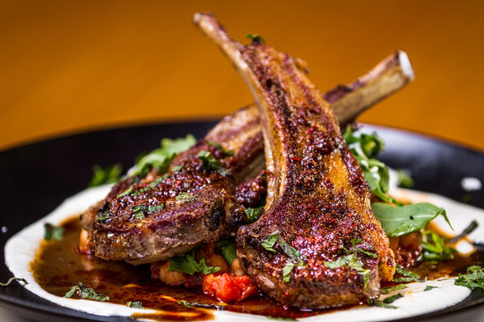grilled lamb chops