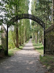 Tor zur Pappelallee © Clarini