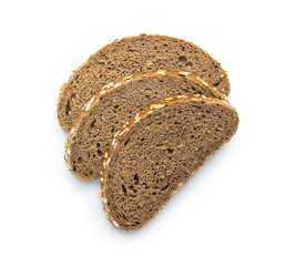 Sliced wholegrain bread.