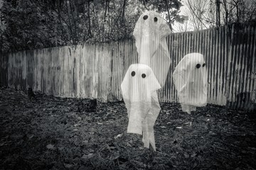 Spooky Halloween Ghosts