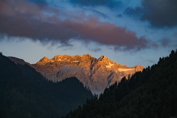Sunset at Parvati Valley