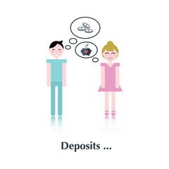 Family icon isolated