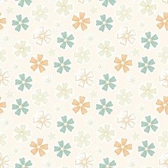 Spring seamless pattern