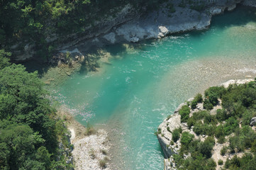 Verdon gorge and canyon, Var, France