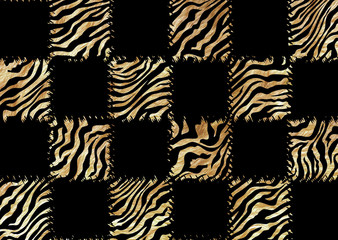 zebra seamless pattern