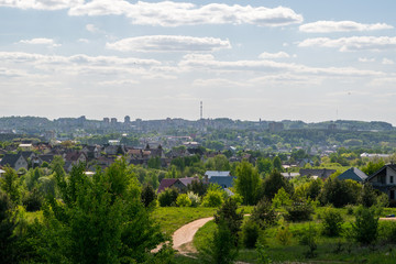 panoramic view of the city