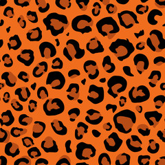 Leopard skin pattern