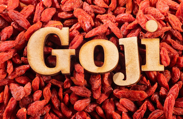 Dried goji berries - Lycium barbarum