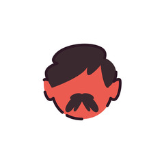 Isolated mexican hat vector design