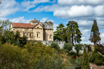 Fototapeta na wymiar Hermitage of Nossa Senhora da Conceicao in Tomar, Portugal.
