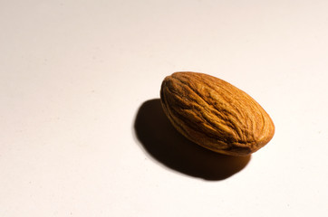 many fresh and roasted almonds