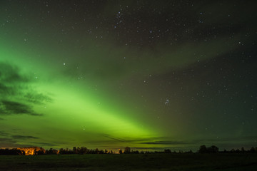 Fototapeta na wymiar aurora borealis