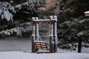 Snow Bench