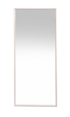 Beautiful large mirror isolated on white. Home decor