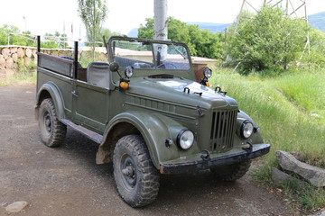 Véhicule tout-terrain russe Gaz 69 (Armènie)