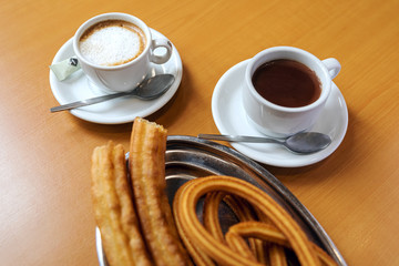 breakfast with churros