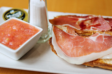 slices of ham