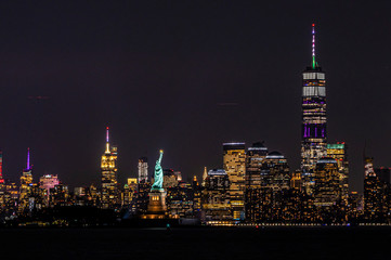 Fototapeta na wymiar New York City Lights
