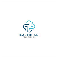 Health Medical Center Logo Template Design