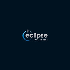 eclipse logo template design idea