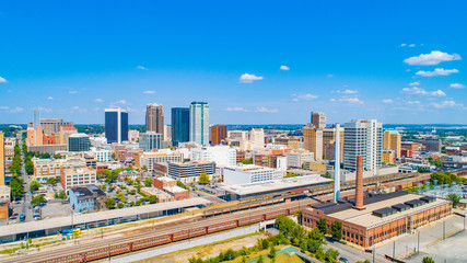 Birmingham Alabama AL Skyline Aerial