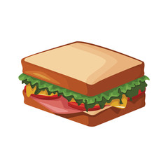 sandwich icon, Fast food design