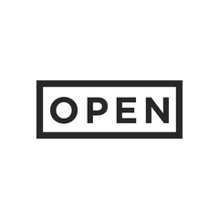 Close and Open icon vector isolated symbol illustration EPS 10