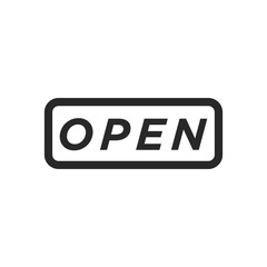 Close and Open icon vector isolated symbol illustration EPS 10