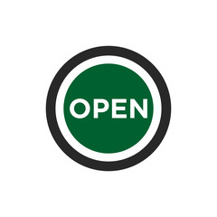 Close and Open icon vector isolated symbol illustration EPS 10