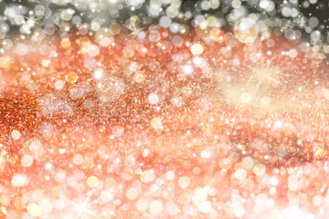 Red textured glitter background. Shiny sparkly backdrop