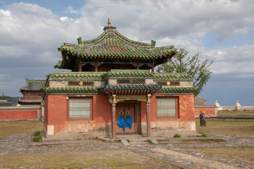 Shankh Monastery temple in Mongolia