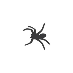 spider ilustration logo vector