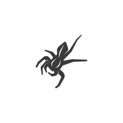 spider ilustration logo vector