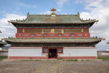Shankh Monastery temple in Mongolia