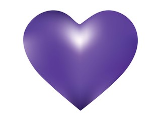 Chromatic background in the form of a heart.