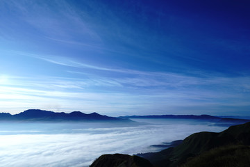 美しい阿蘇山の雲海