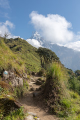 Nepal, Annapurna. Mardi Himal trek.