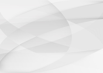 Obraz premium White and grey background. Corporate technology modern design. Pattern style geometric. Abstract modern background used about technology or product presentation backdrop. Vector illustration.