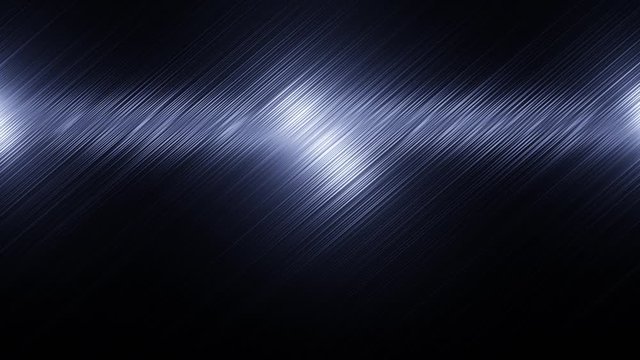 Stainless steel blue metal background texture. Incident light on the texture of the blue metal. Lightening and darkening of metal.